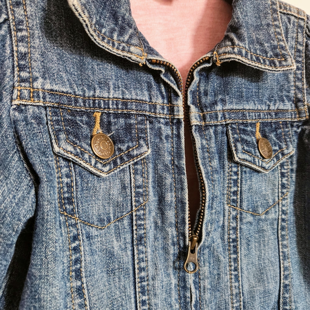 baby Gap Denim Kids Jacket - Picture 3 of 4